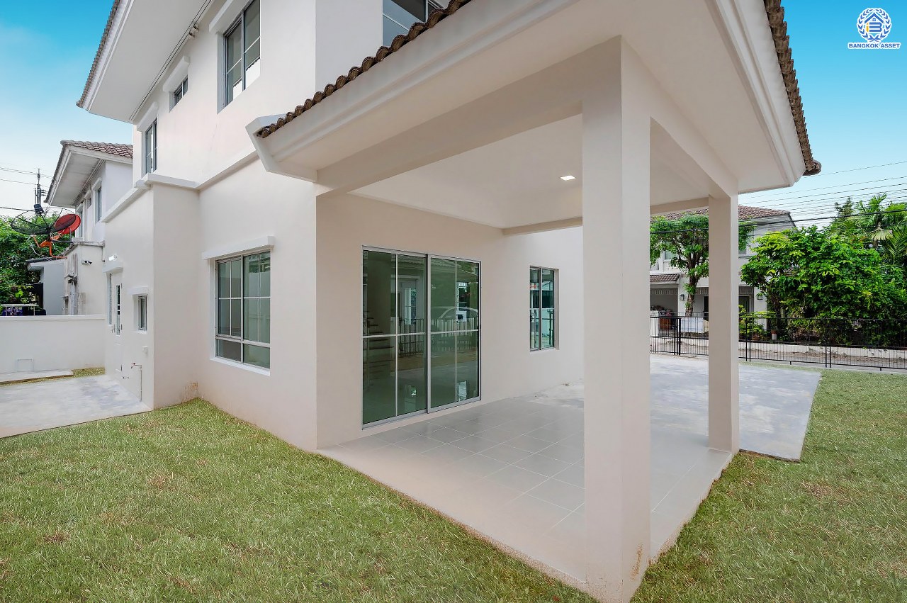 บ้านมือสองตกแต่งใหม่ คุณภาพแบรนด์ LH โครงการ ชัยพฤกษ์ ราชพฤกษ์-แจ้งวัฒนะ เนื้อที่ 66 ตร.ว. ฟังก์ชัน 3 ห้องนอน 3 ห้องน้ำ 2 ที่จอดรถ ภายในตกแต่งหรูหรา บนทำเลติดถนนราชพฤกษ์ เชื่อมสู่แจ้งวัฒนะได้อย่างรวดเร็ว ใกล้รถไฟฟ้าสายสีชมพู "ปากเกร็ด" จุดขึ้นทางด่วน "แจ้งวัฒนะ" โรบินสัน ไลฟ์สไตล์ ราชพฤกษ์ และ โลตัส นอร์ธราชพฤกษ์